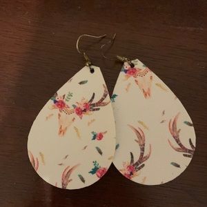 Large dangle earrings